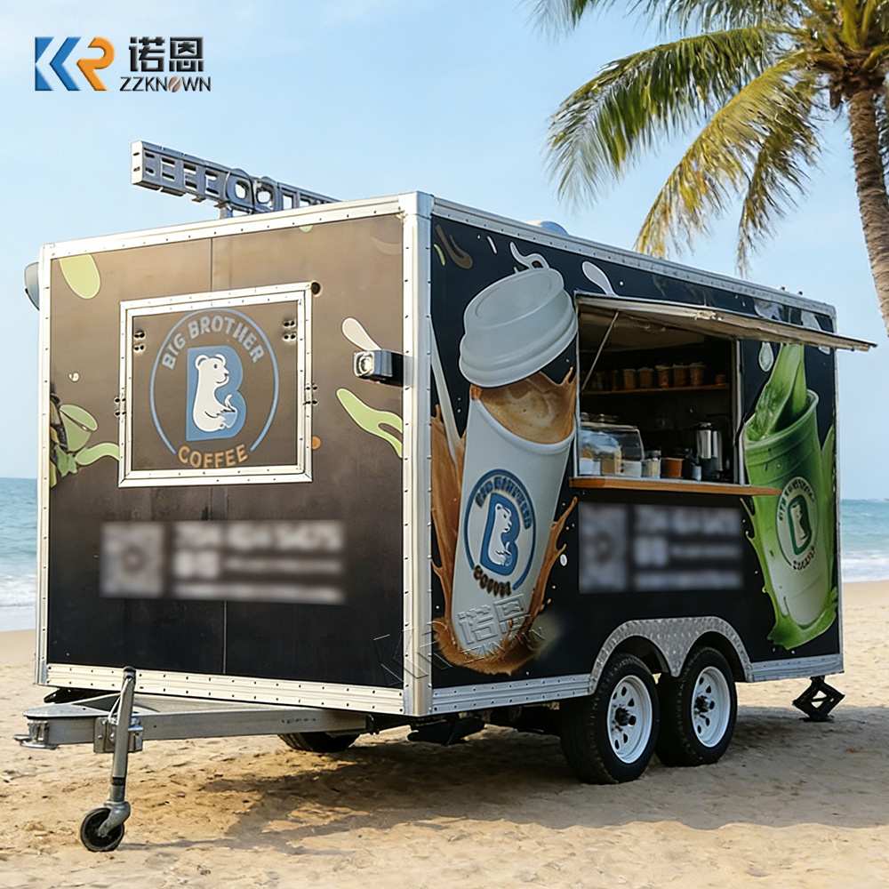 Мобильный прицеп для кофе и ед – обзор и цена Coffee Equipment Hamburg